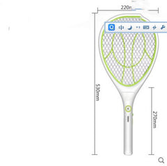 Electric Mosquito Swatter Rechargeable Household Large Mesh Household