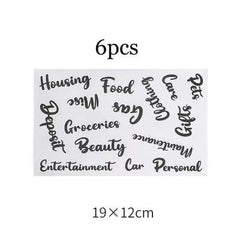 In Stock Handwritten Label Indicating Label Color White German Adhesive Sticker