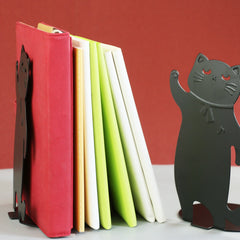 Cartoon Cute Music Cat Metal Desktop Book Stand