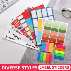 In Stock Handwritten Label Indicating Label Color White German Adhesive Sticker
