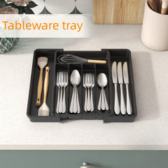 Expandable Kitchen Drawer Organizer For Utensils