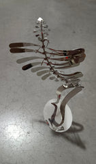 Unique And Magical Metal Rotating Windmill Humanoid Windmill Outdoor Wind Spinner Yard Patio Lawn Garden Decoration