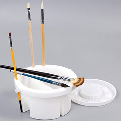Student Art Use Portable Brush Holder For Painting Gouache Watercolor Oil Painting Material