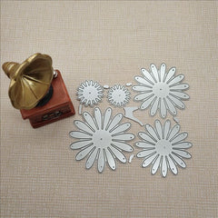 Cutting Knife Mold Flower Combination Set Etching