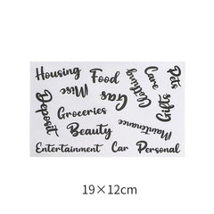 In Stock Handwritten Label Indicating Label Color White German Adhesive Sticker