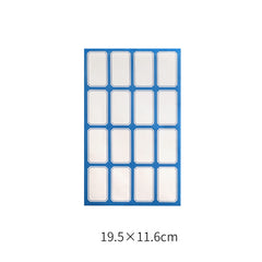 In Stock Handwritten Label Indicating Label Color White German Adhesive Sticker