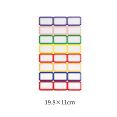 In Stock Handwritten Label Indicating Label Color White German Adhesive Sticker