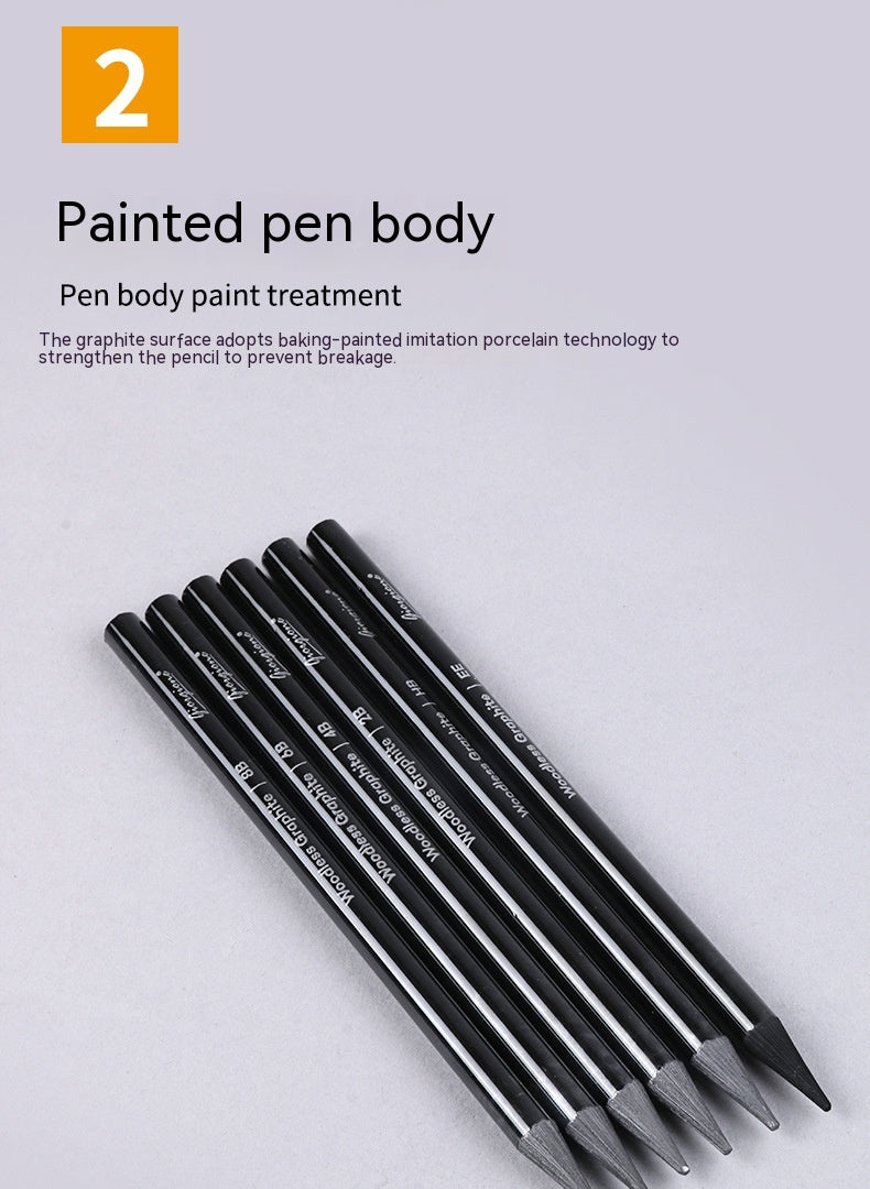 Carbonized Pencil Suit Solid Graphite