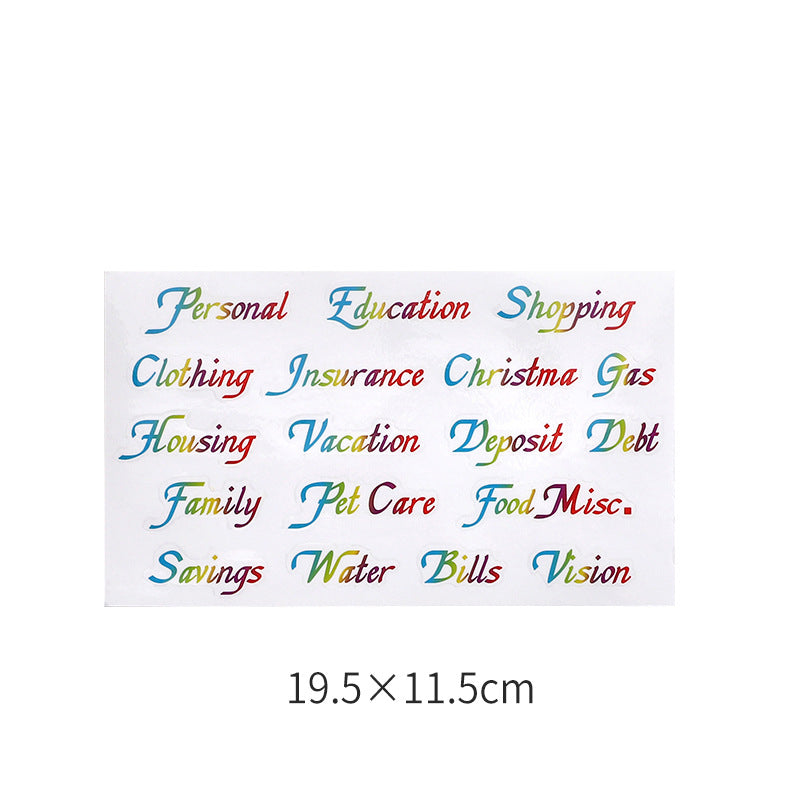 In Stock Handwritten Label Indicating Label Color White German Adhesive Sticker