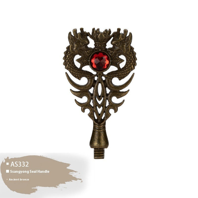 Wooden Wax Seal Handle Sealing Wax Tool