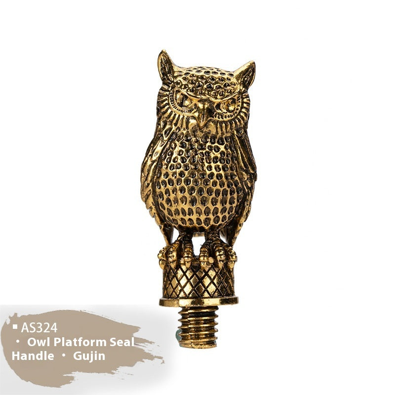 Wooden Wax Seal Handle Sealing Wax Tool