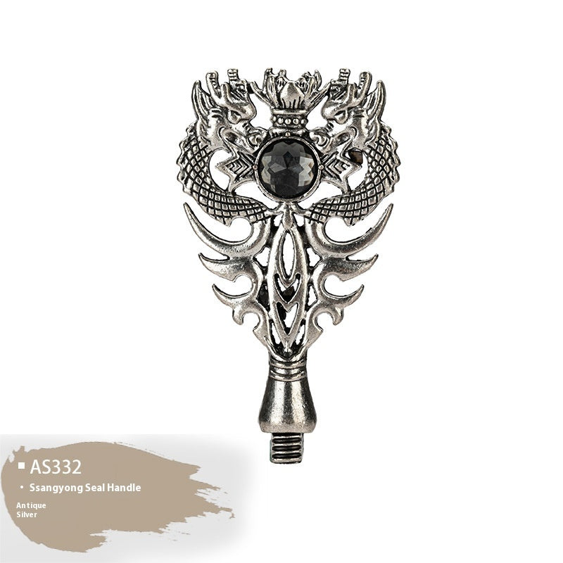 Wooden Wax Seal Handle Sealing Wax Tool