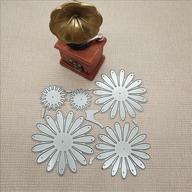 Cutting Knife Mold Flower Combination Set Etching