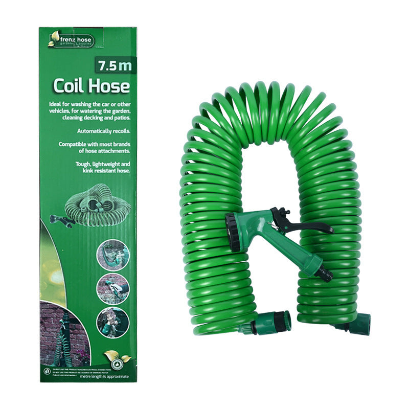 Household Garden Car Washing Gun Spring Tube Household