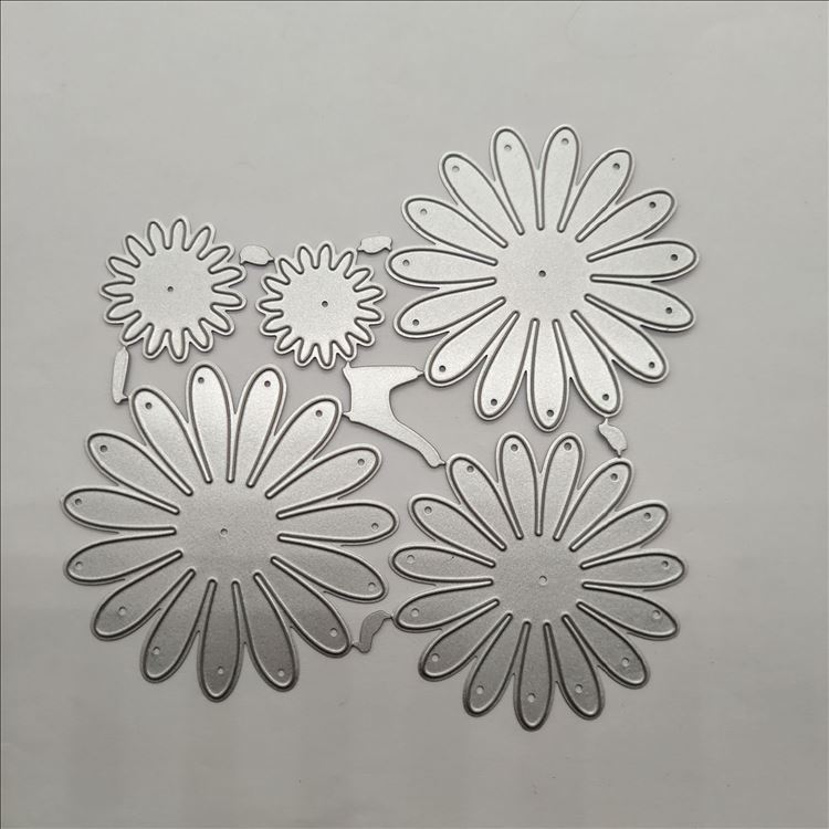 Cutting Knife Mold Flower Combination Set Etching