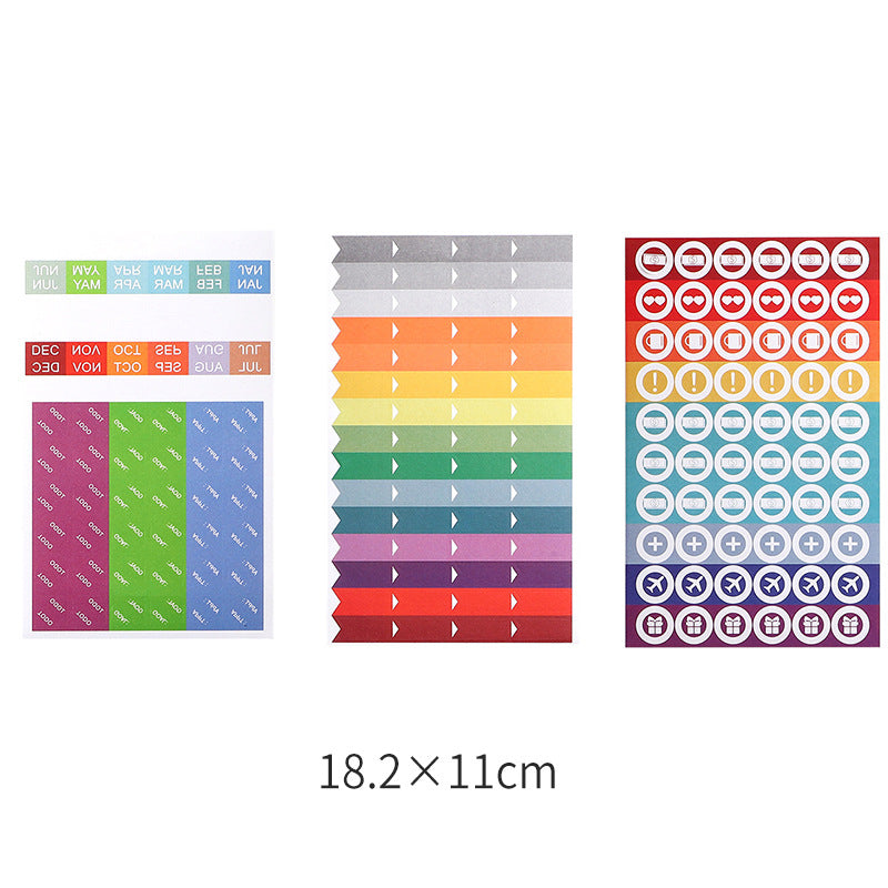 In Stock Handwritten Label Indicating Label Color White German Adhesive Sticker