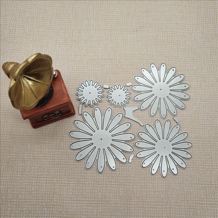 Cutting Knife Mold Flower Combination Set Etching