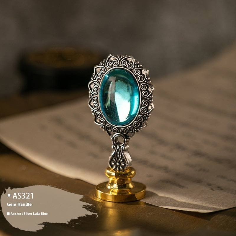 Wooden Wax Seal Handle Sealing Wax Tool