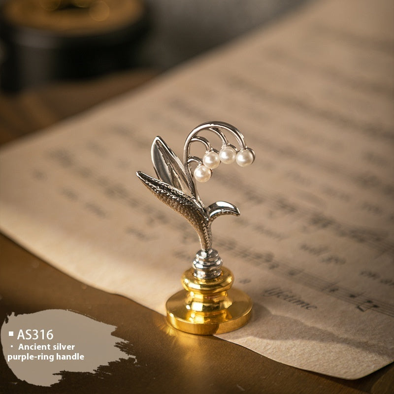 Wooden Wax Seal Handle Sealing Wax Tool